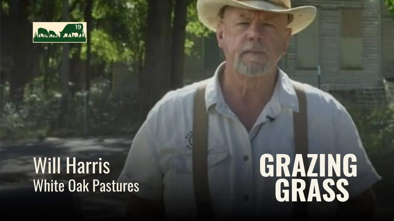 Will Harris of White Oak Pastures