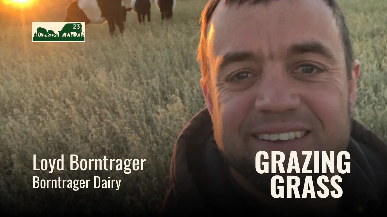 Loyd Borntrager of Borntrager Dairy