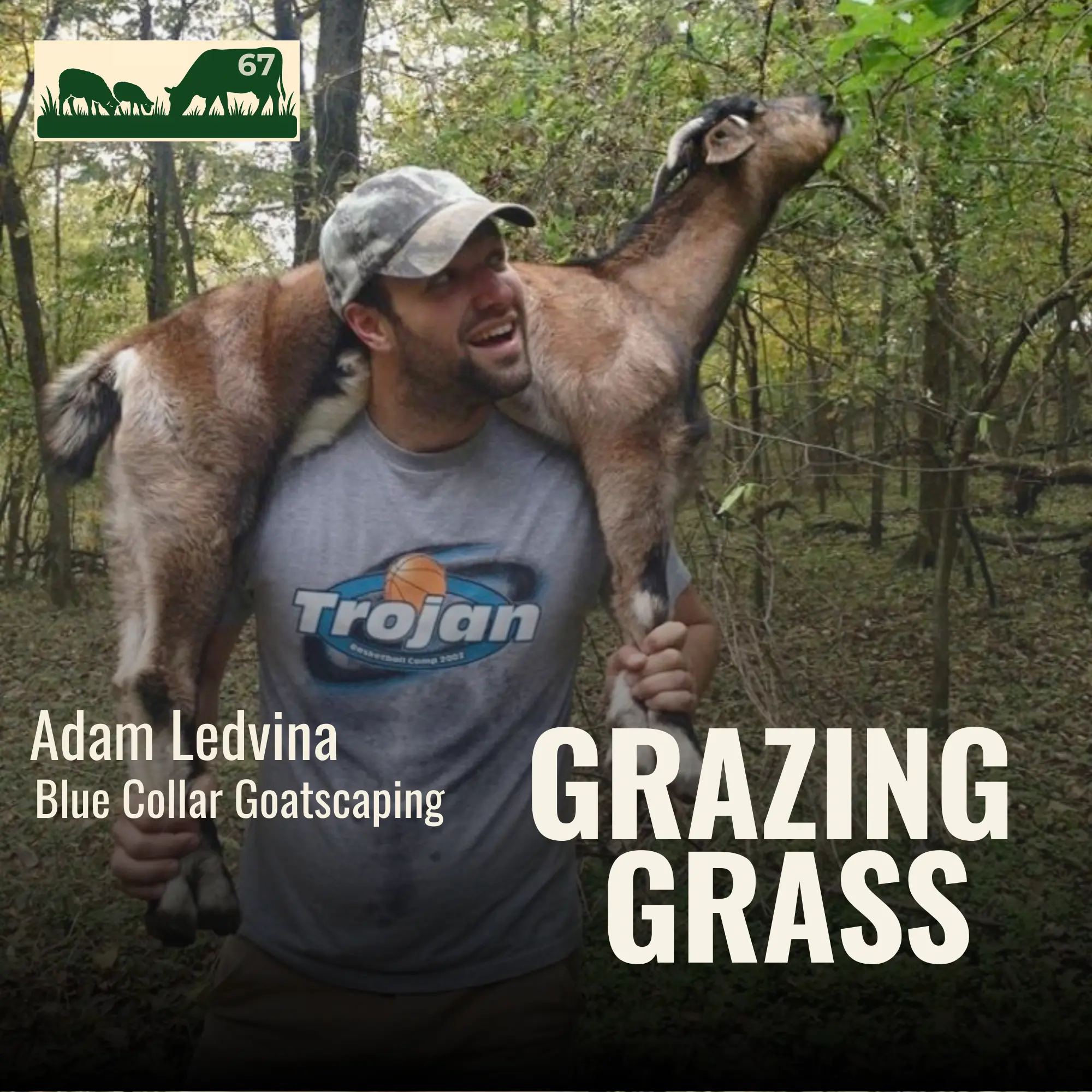 Adam Ledvina of Blue Collar Goatscaping