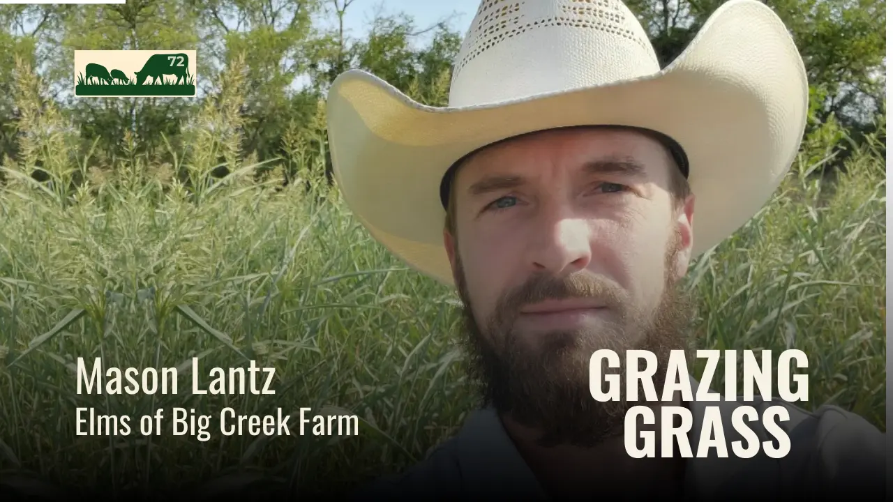 Mason Lantz of Elms of Big Creek Farm