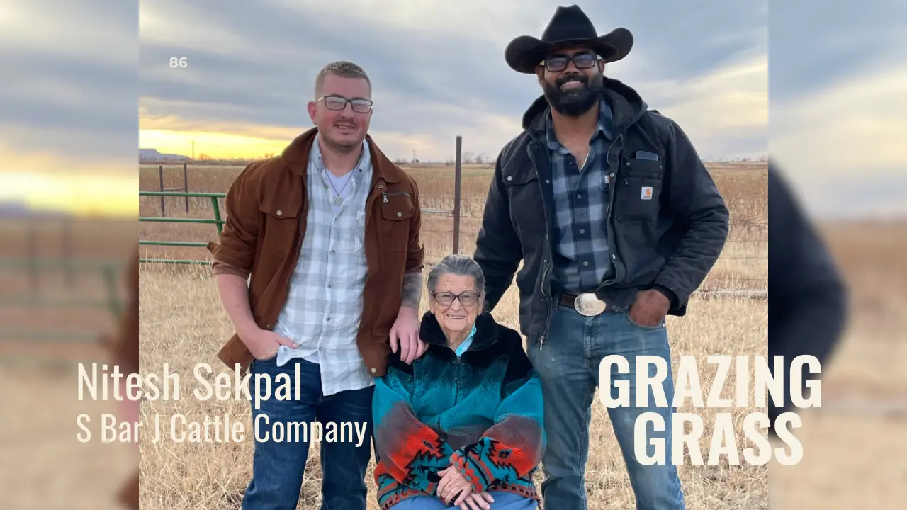 Nitesh Sakpal of S Bar J Cattle Company