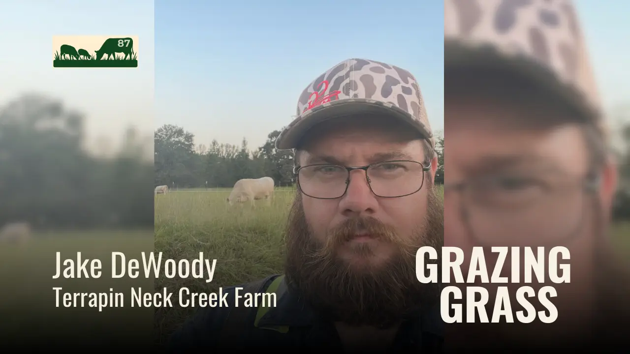 Jake DeWoody of Terrapin Neck Creek Farm