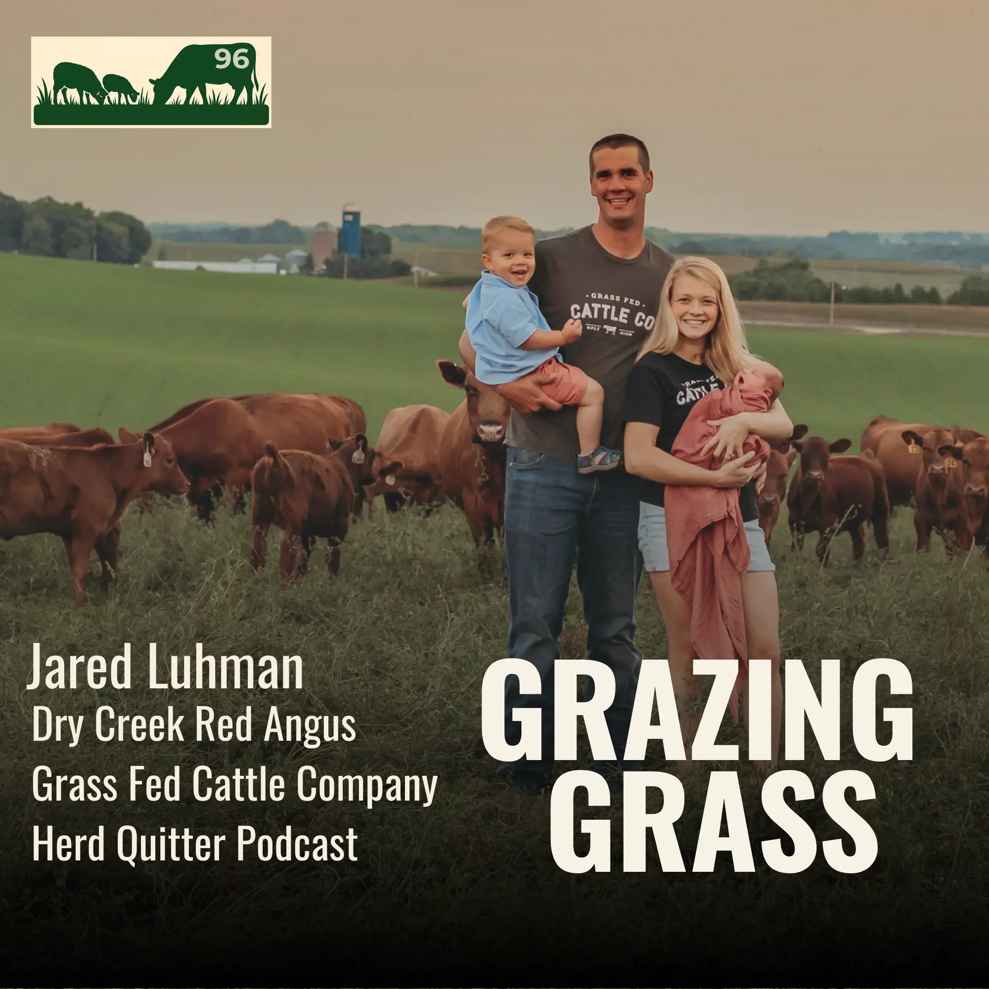 Jared Luhman of Dry Creek Red Angus & Grass Fed Cattle Company